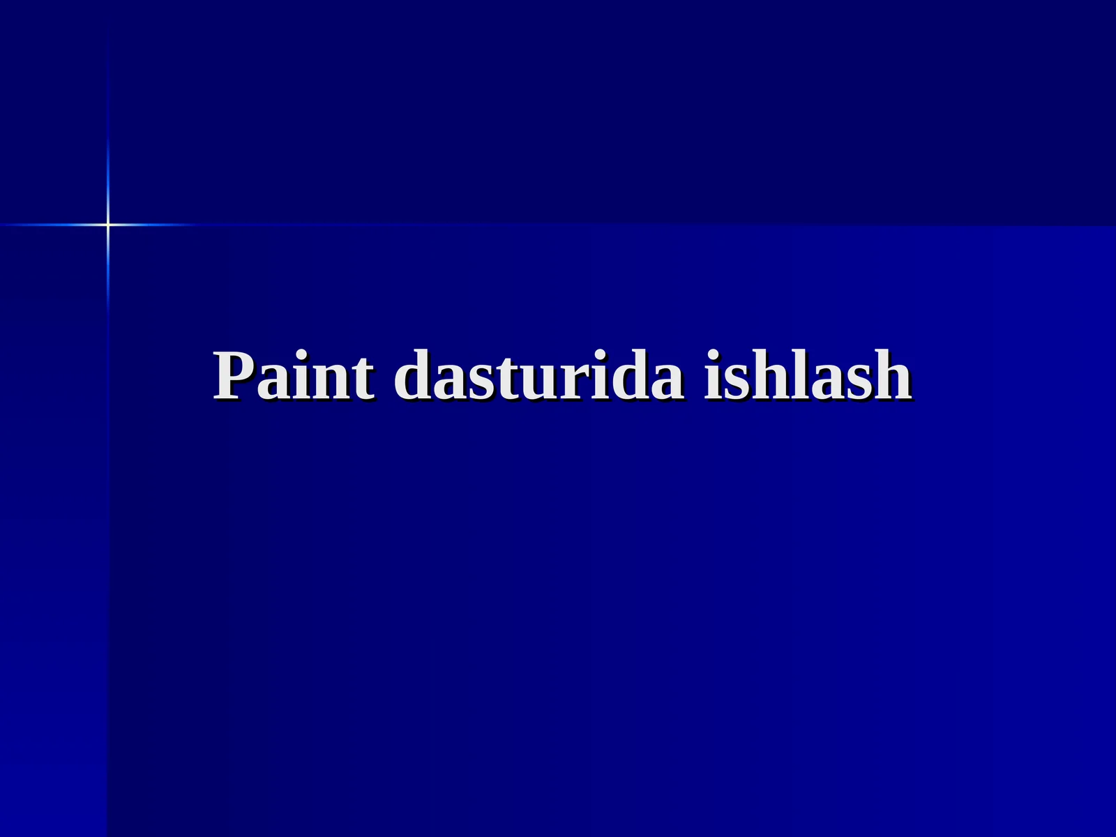 Rasm chizish dasturi