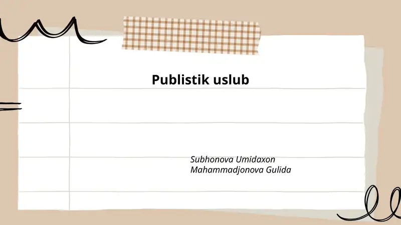 Publistik uslub