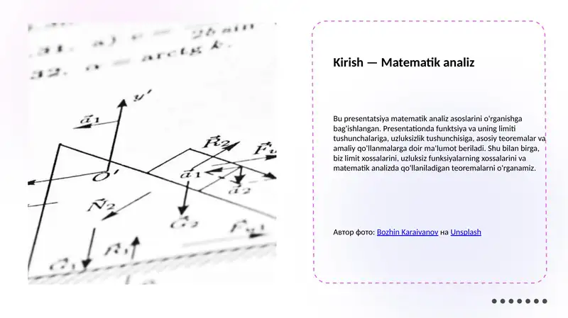 Matematik Analiz