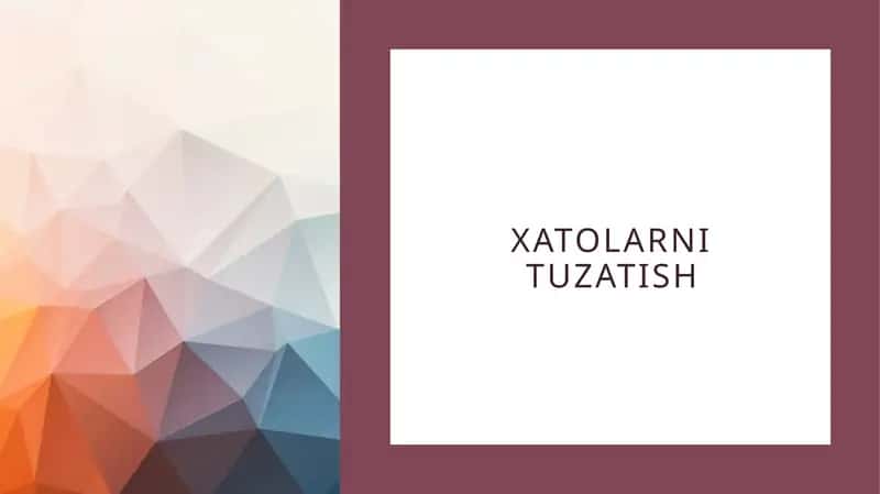 Buxgalteriyaxatolariningturlari