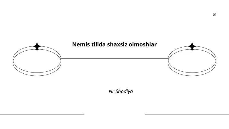 Shaxsiz olmoshlar