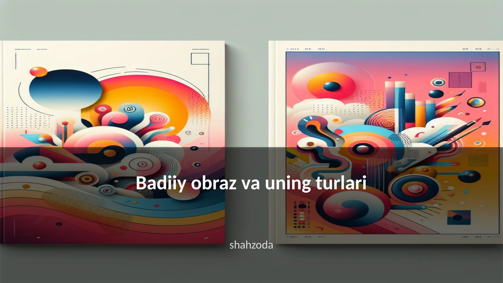 Badiiy obraz va uning turlari