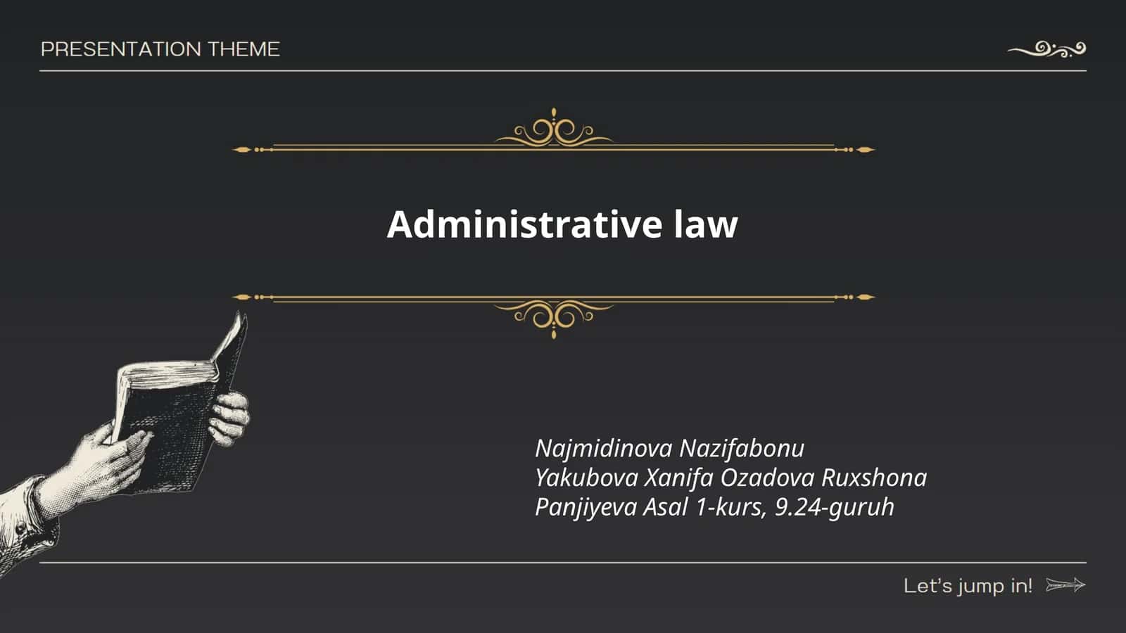Administrative Law