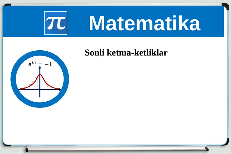 Sonli ketma-ketliklar