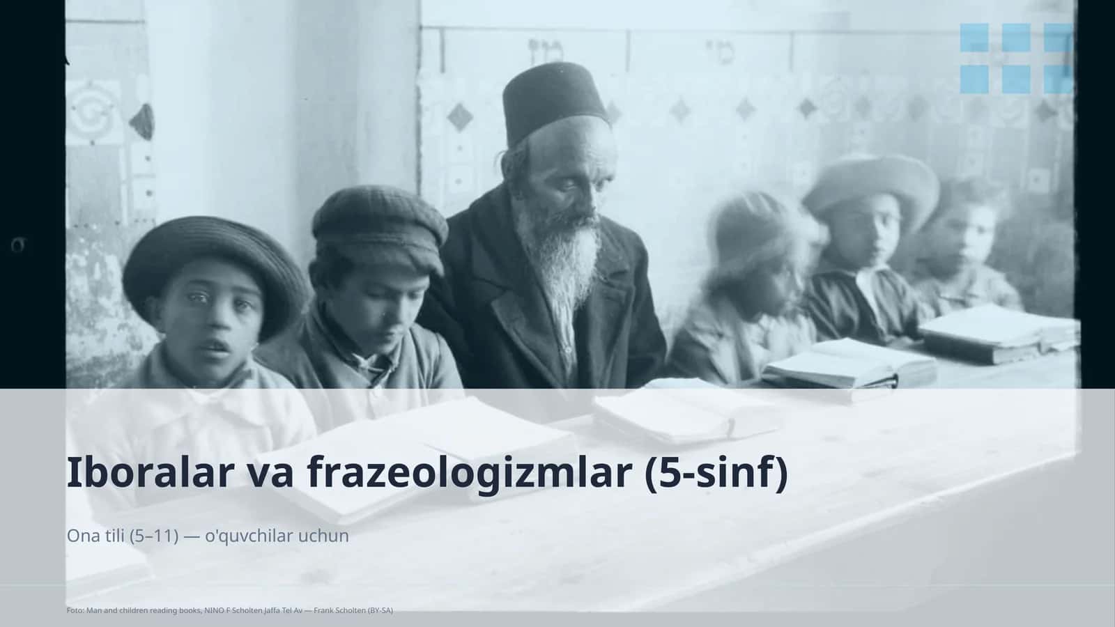 Iboralar va frazeologizmlar (5-sinf)