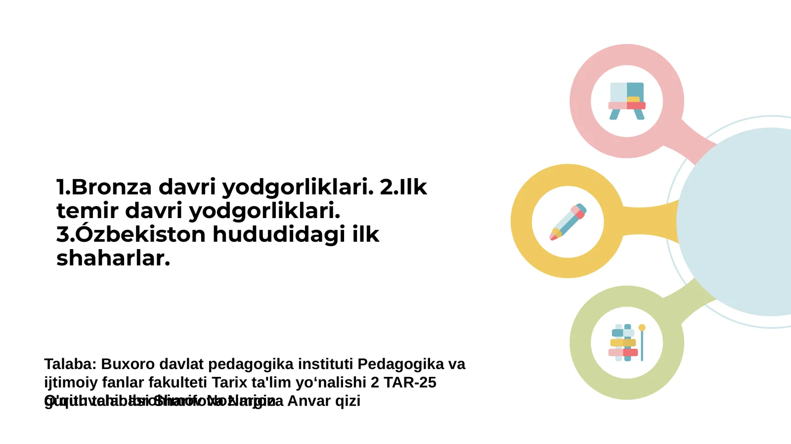 Bronza davri yodgorliklari
