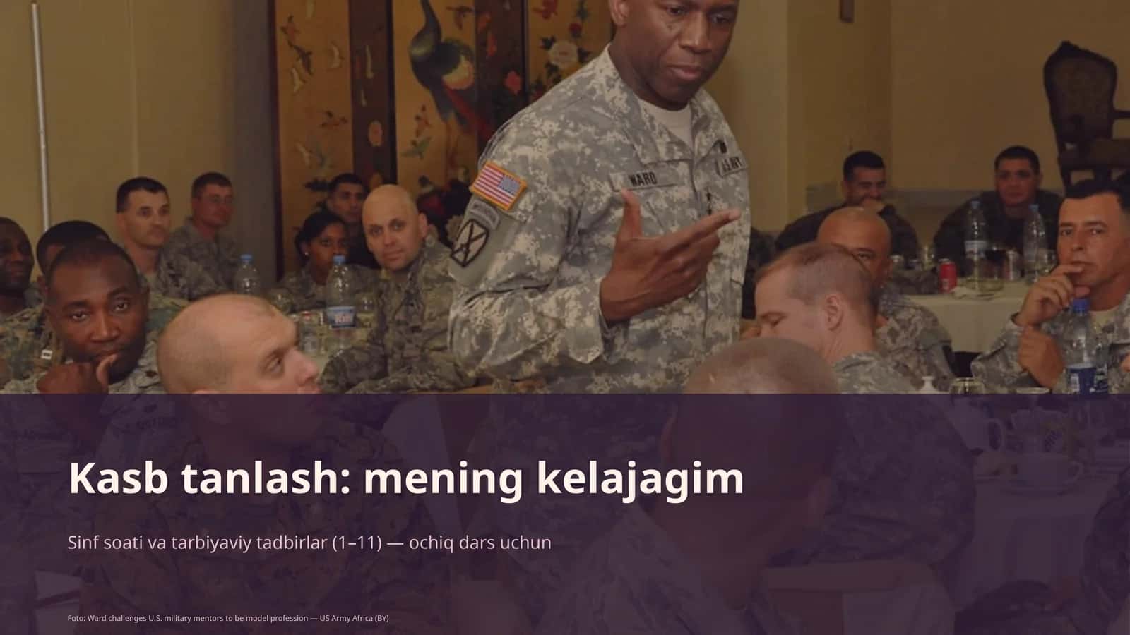 Kasb tanlash: mening kelajagim