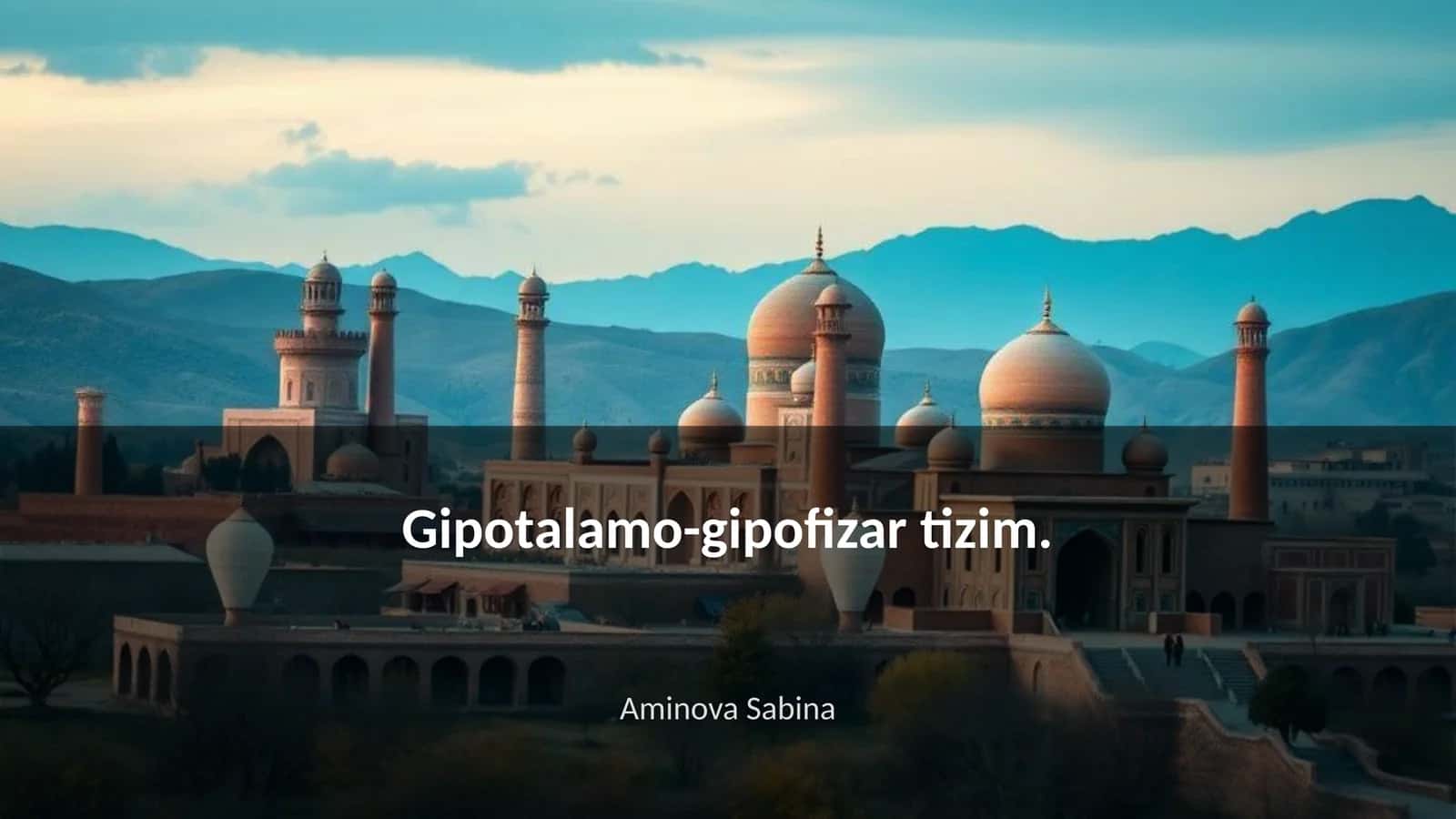Gipotalamo-gipofizar tizim