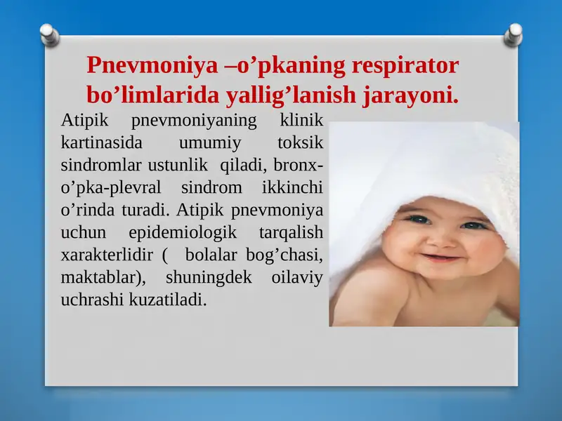 Atipik pnevmoniyalar