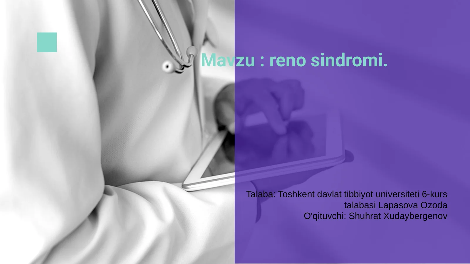 Reno Sindromi