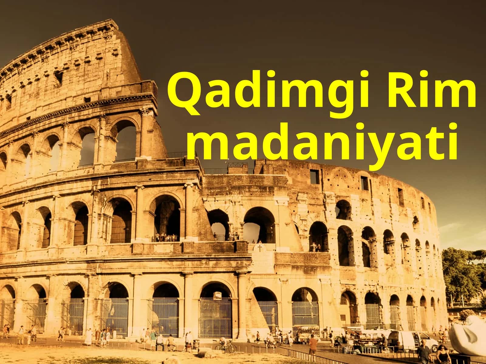 Qadimgi Rim madaniyati