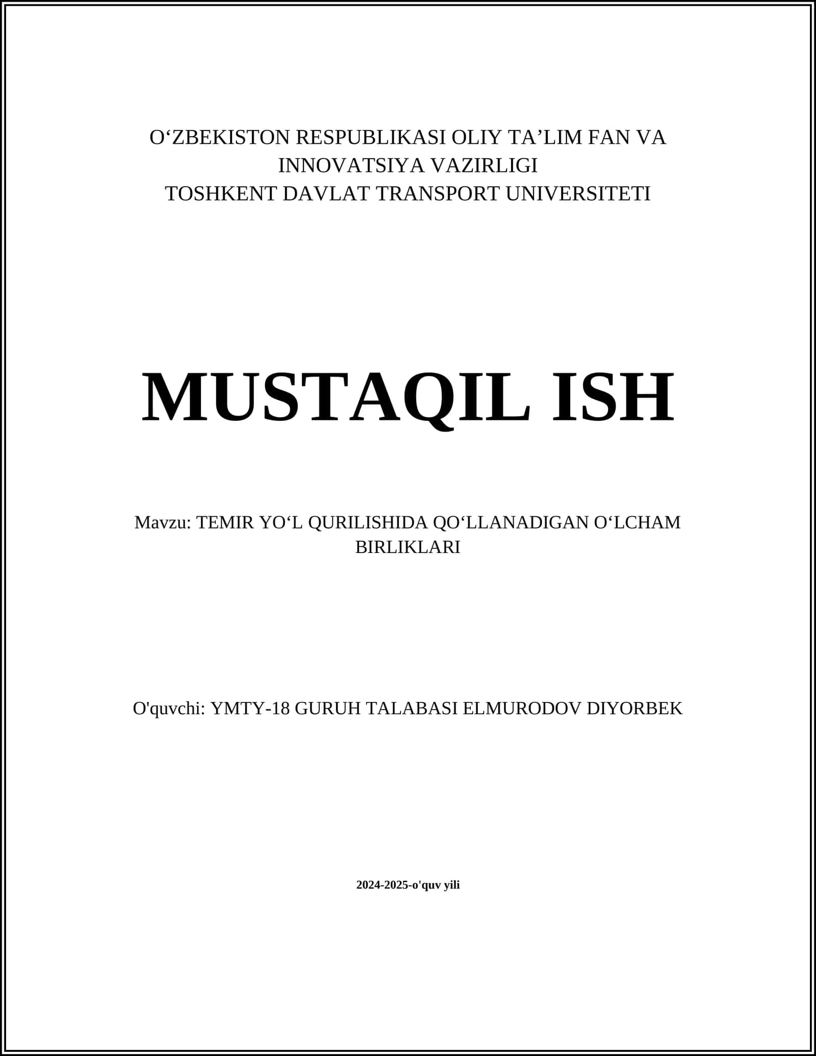 Uzunlik oʻlcham birliklari