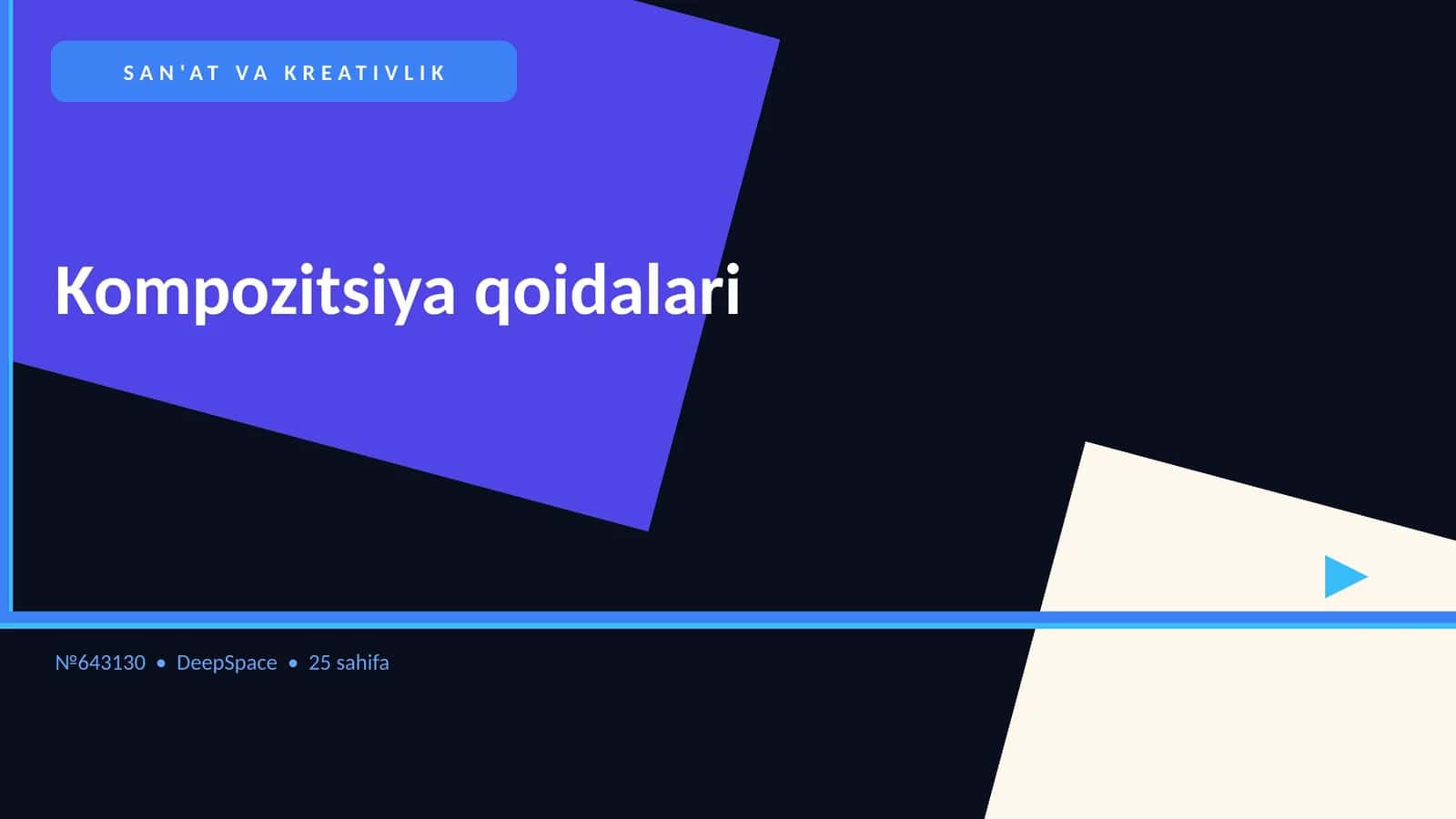 Kompozitsiya qoidalari