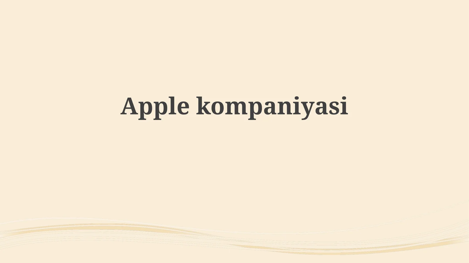 Applekompaniyasi