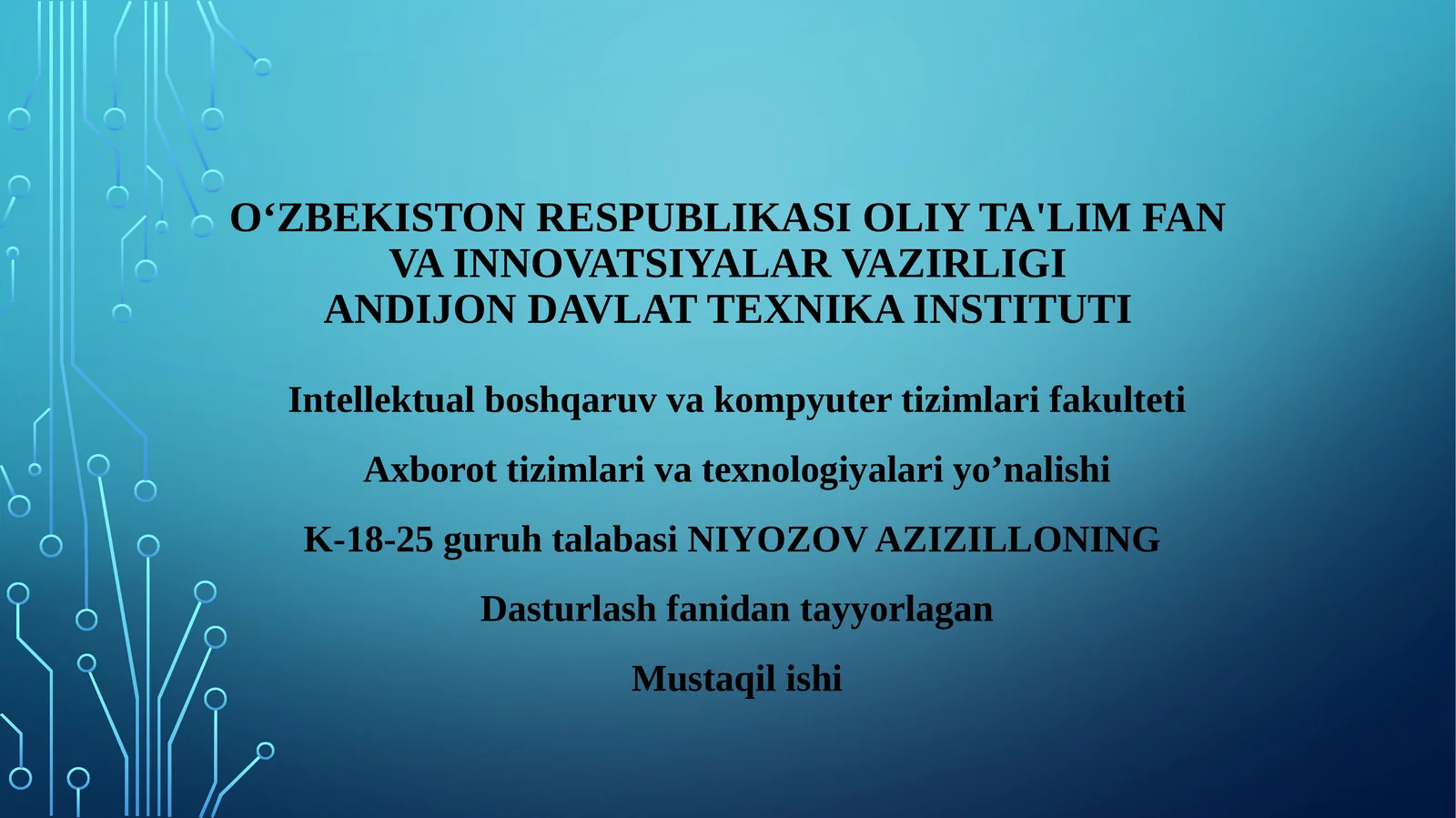 Mustaqilishi