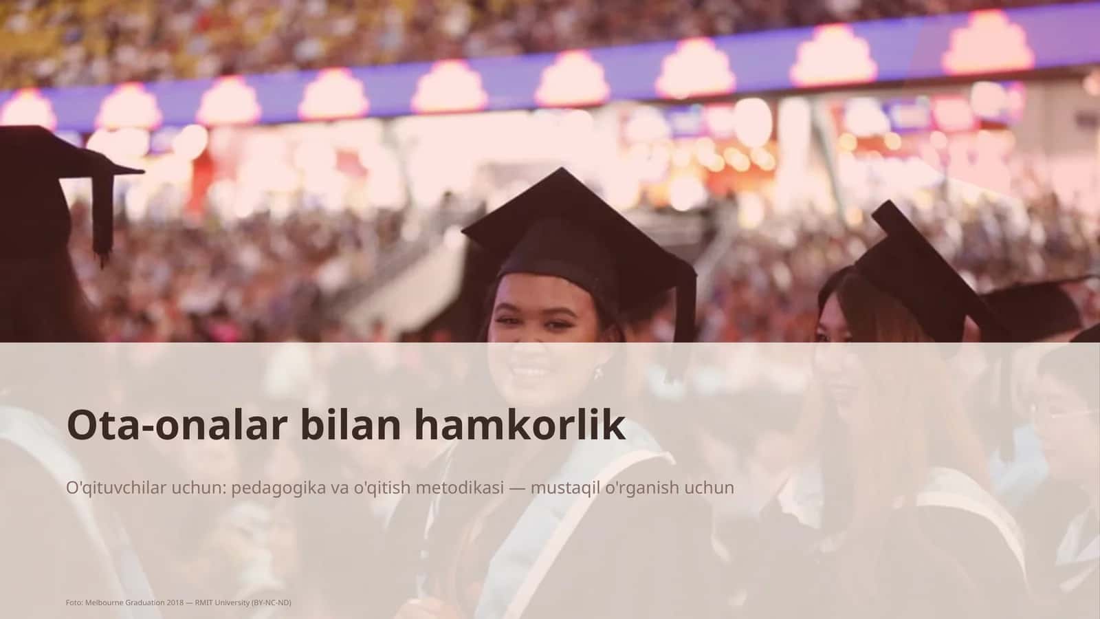 Ota-onalar bilan hamkorlik