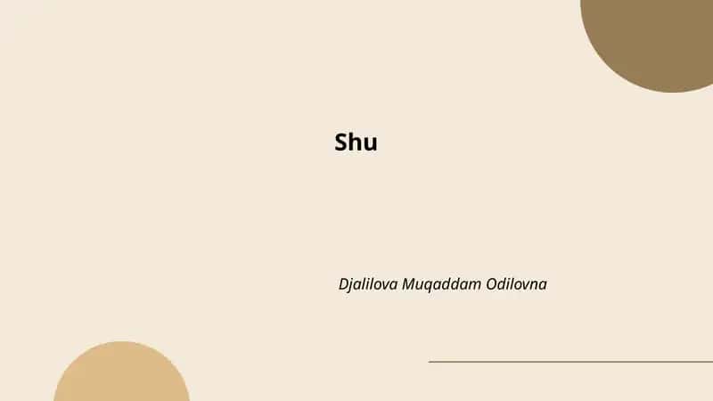 Shu daryosi