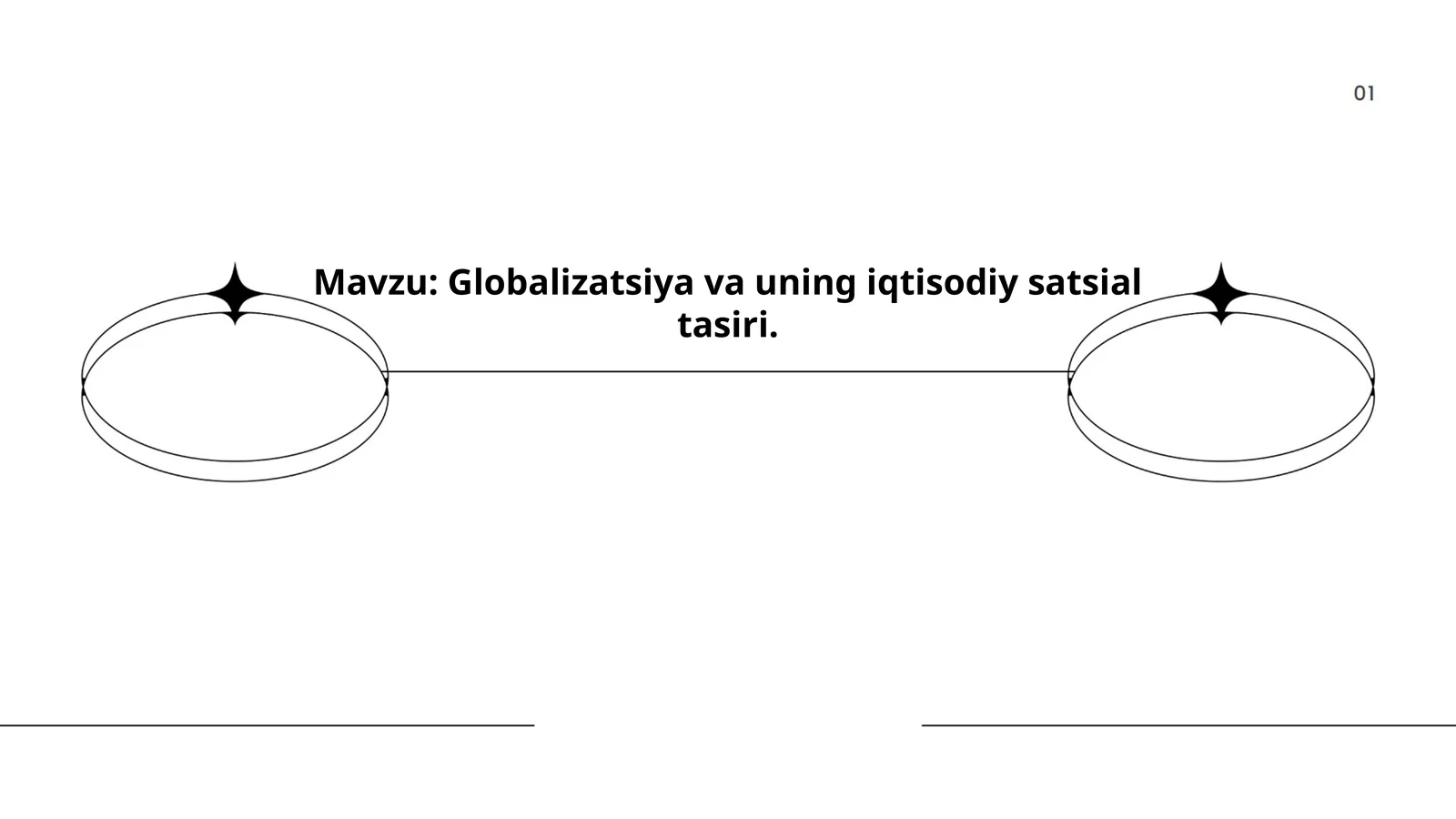 Globalizatsiya va uning iqtisodiy satsial tasiri