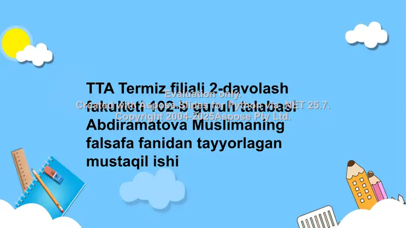 Jamiyat va uning falsafiy tahlili