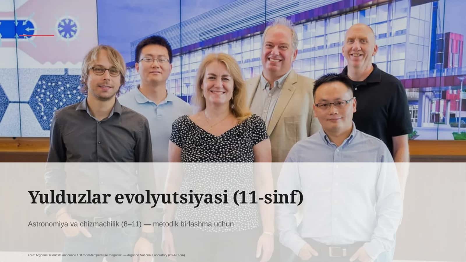 Yulduzlar evolyutsiyasi (11-sinf)