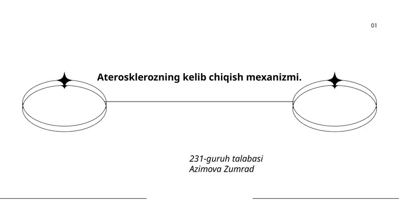 Aterosklerozning kelib chiqish mexanizmi