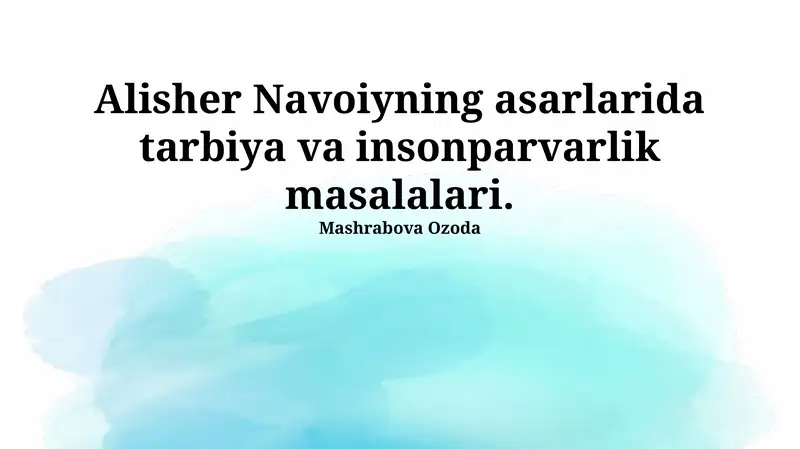 Farhod va Shirin