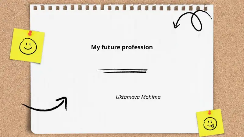 My future profession