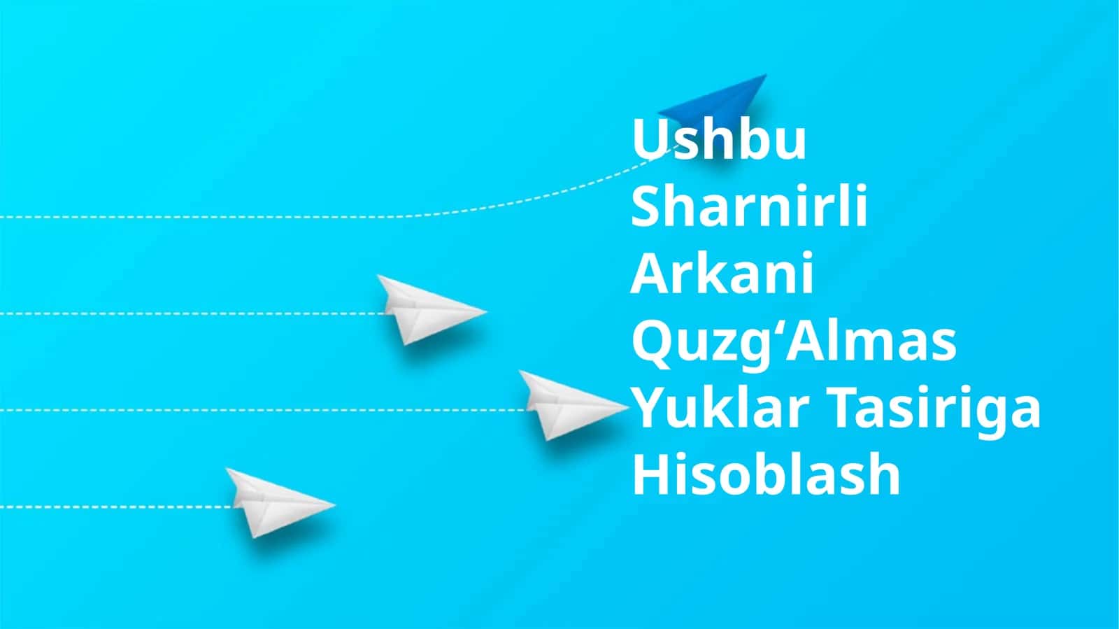 Sharnirli Arkani QuzgʻAlmas Yuklar Tasiriga Hisoblash