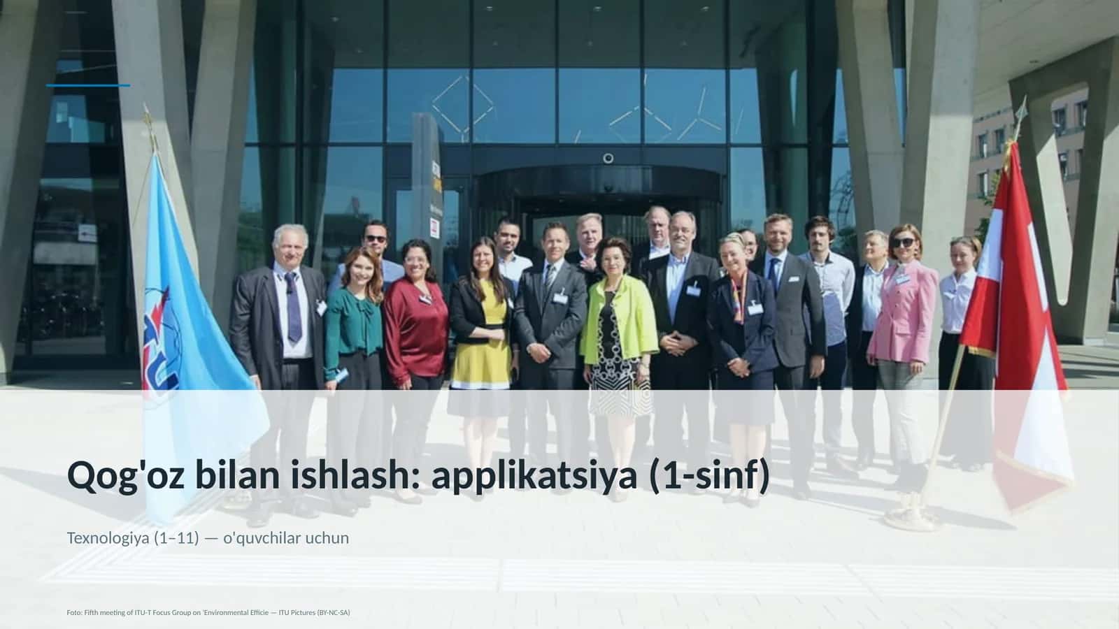 Qog'oz bilan ishlash: applikatsiya (1-sinf)