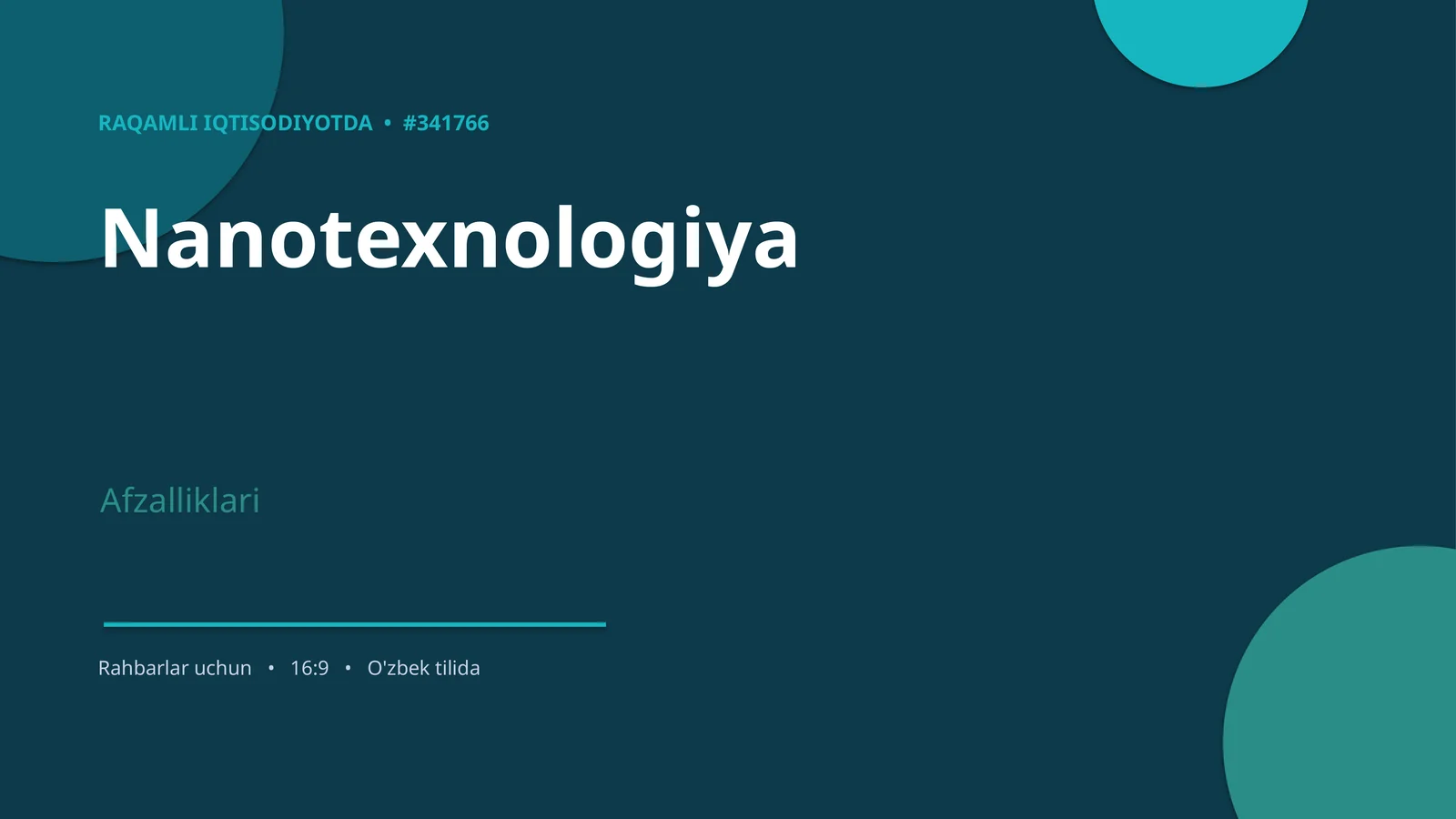 Nanotexnologiya