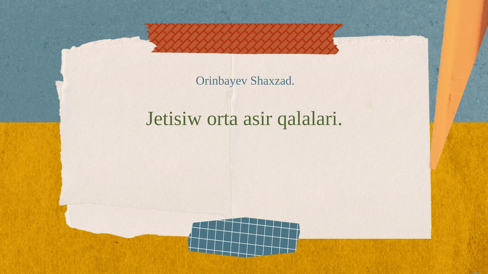 Jetisiw ortaasirqalalari