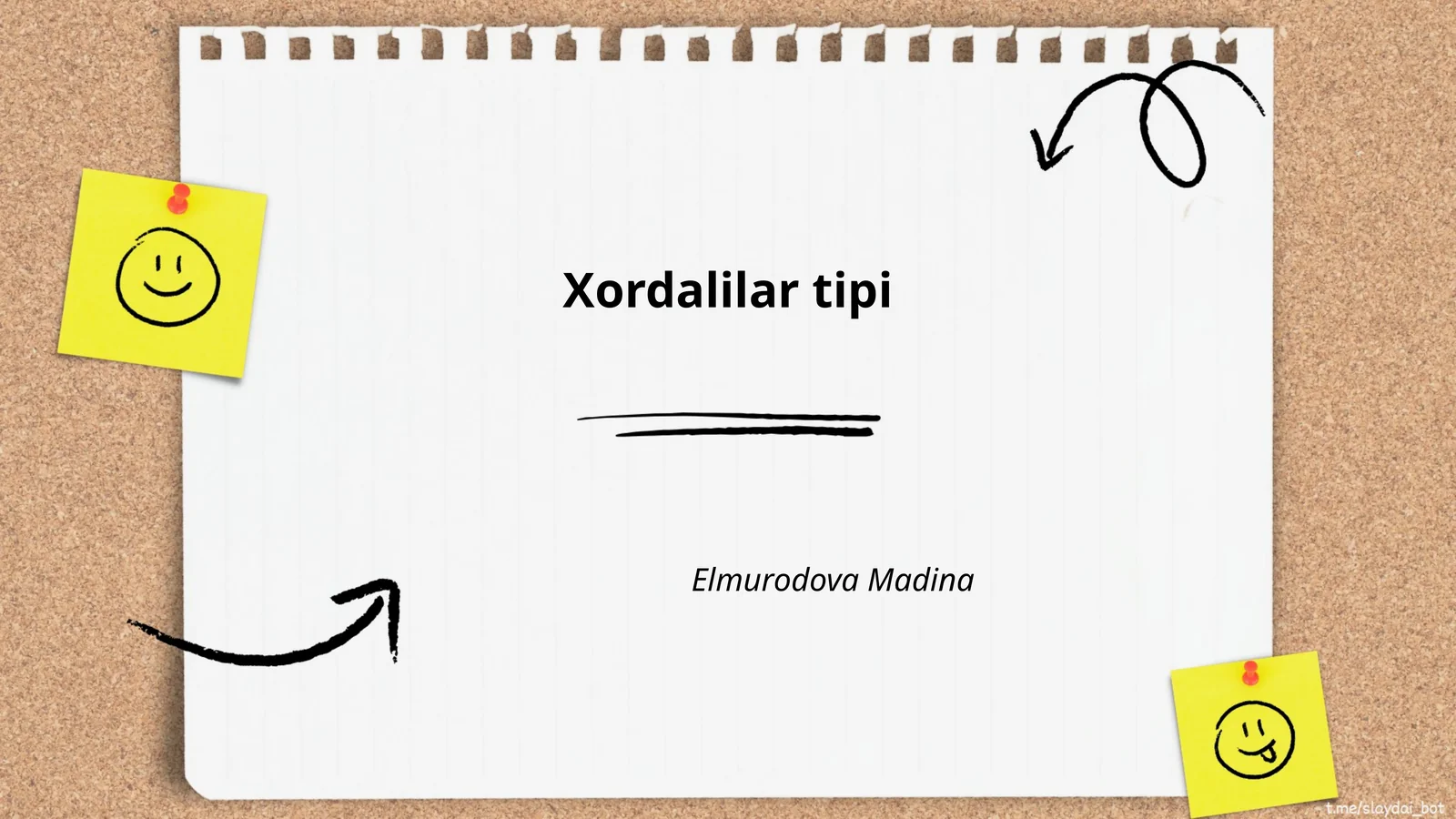 Xordalilar tipi