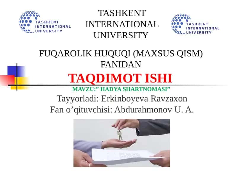 Hadya Shartnomasi