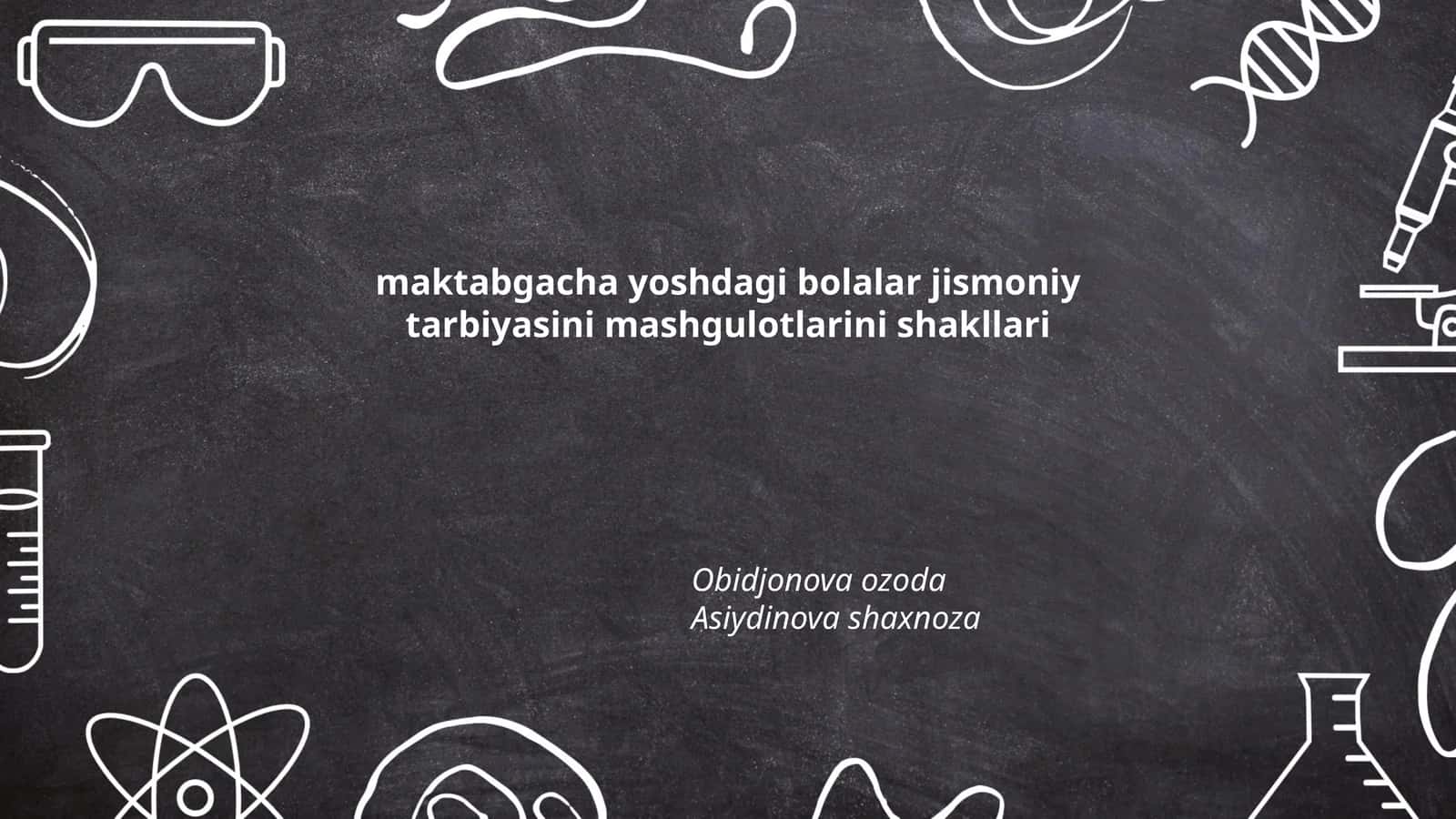 Jismoniy tarbiya va bolalarning rivojlanishi