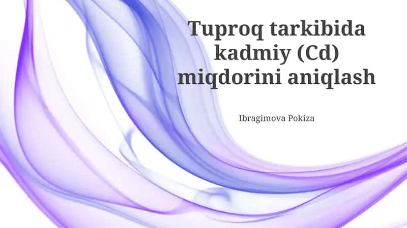 Atomik So'rish Spektrometriyasi (ASS)