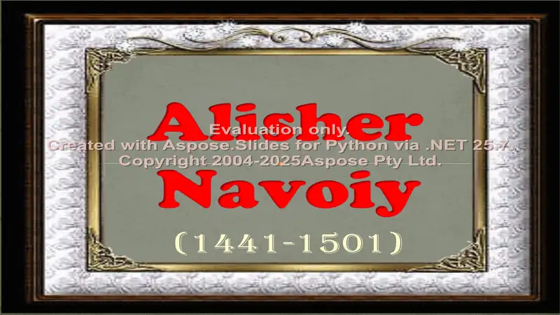 Alisher Navoiy