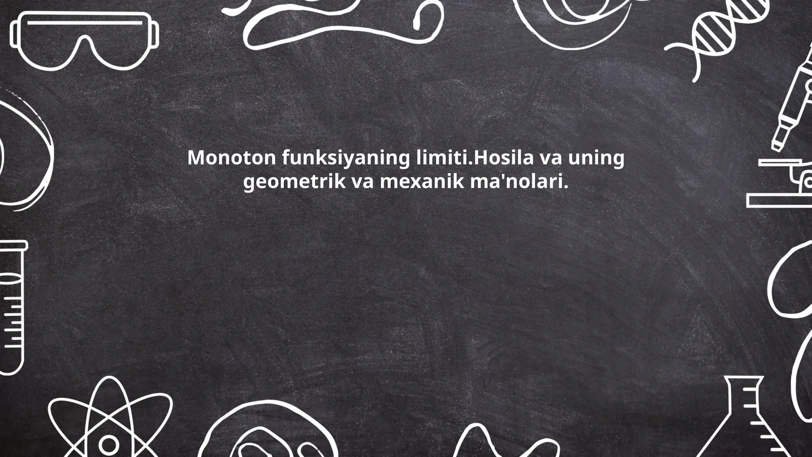 Monoton funksiyaning limiti