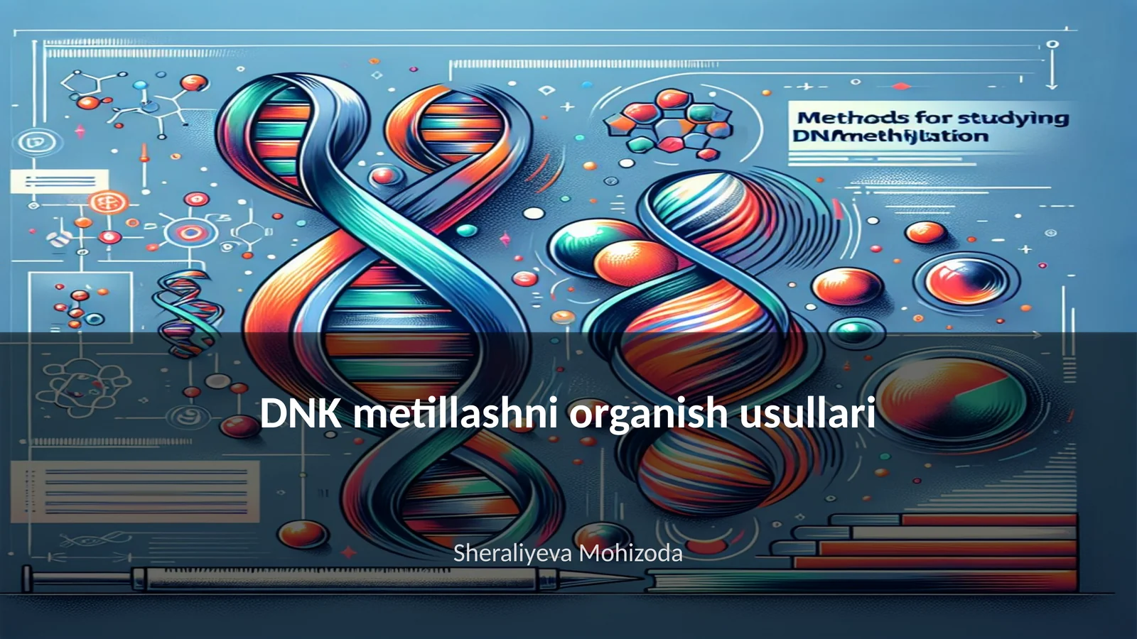DNK metillashni organish usullari