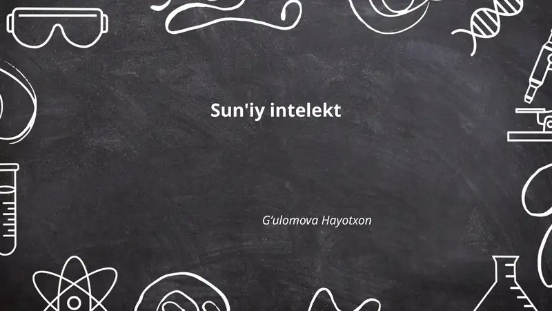 Sun'iy intelekt