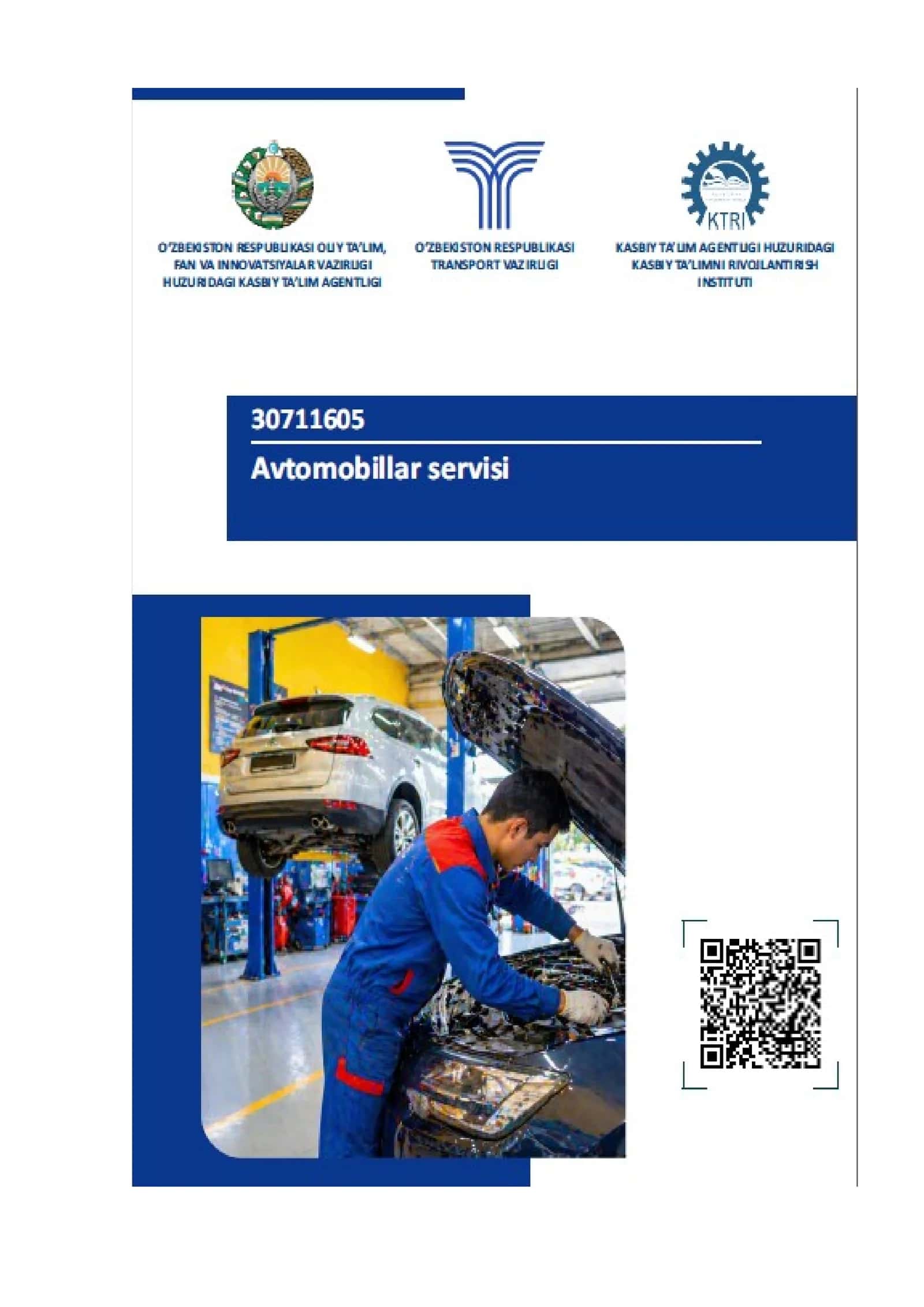 30711605-Avtomobillar servisi Mehnat muhofazasi