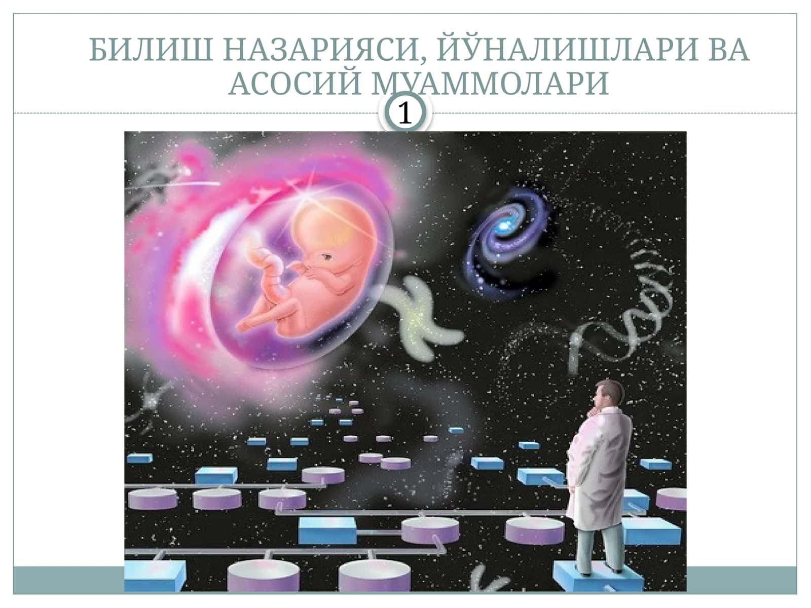 БИЛИШ НАЗАРИЯСИ, ЙЎНАЛИШЛАРИ ВА АСОСИЙ МУАММОЛАРИ