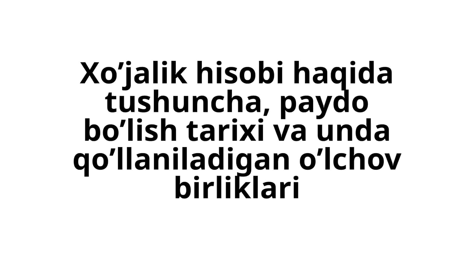 Buxgalteriya hisoblari va huquqi hujjatlar