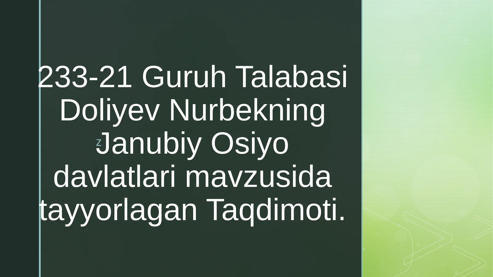 Janubiy Osiyo davlatlari