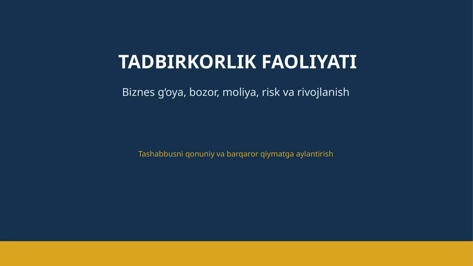iqtisod