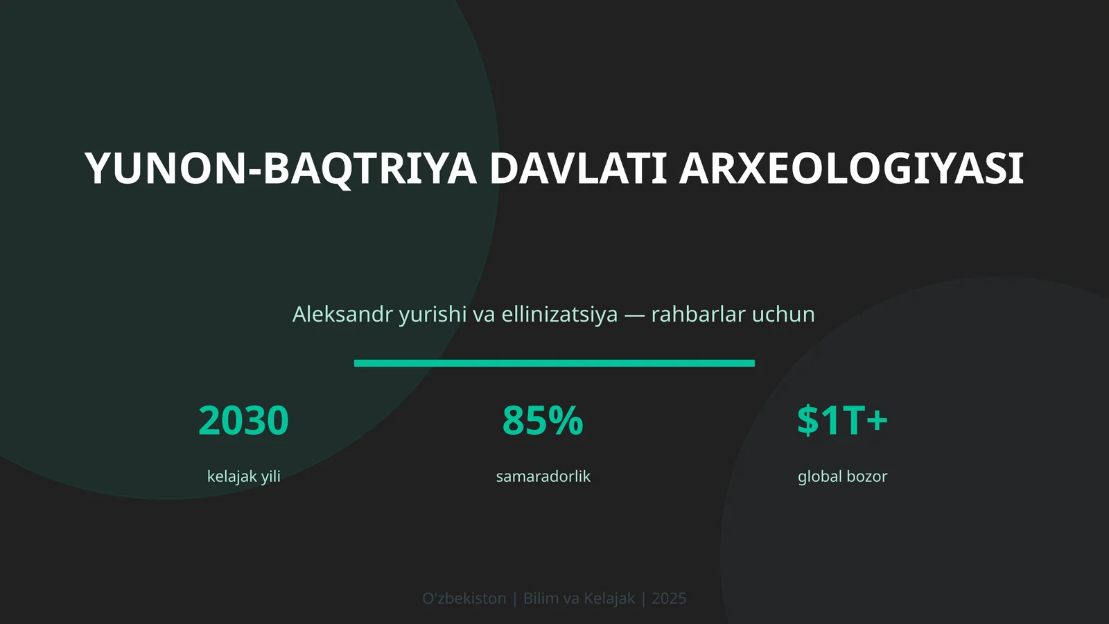 Yunon-Baqtriya davlati arxeologiyasi