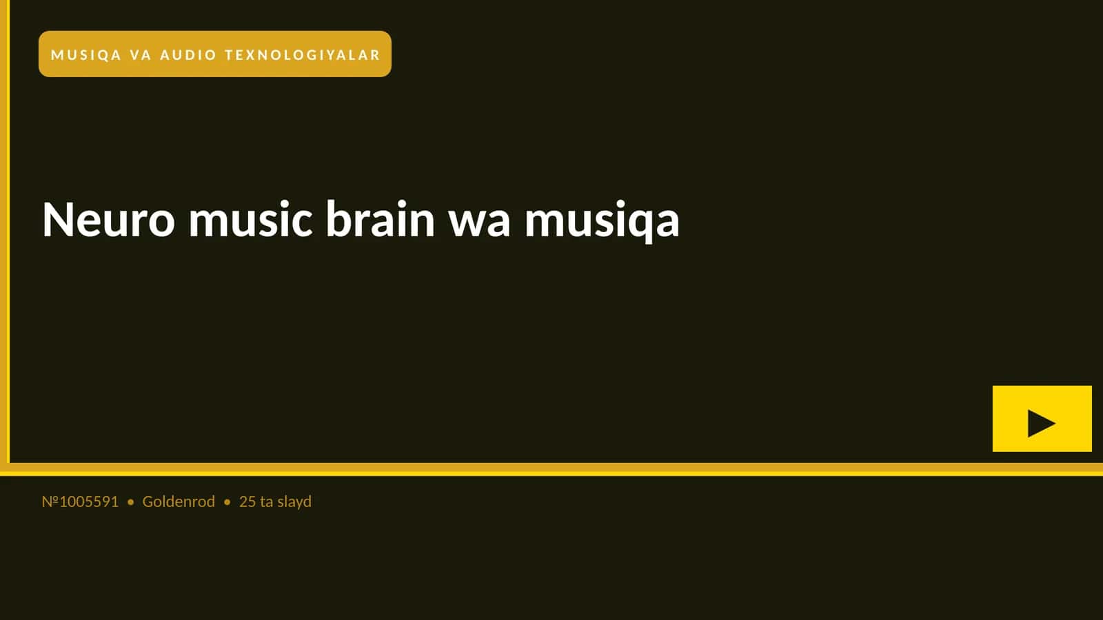 Neuro music brain wa musiqa