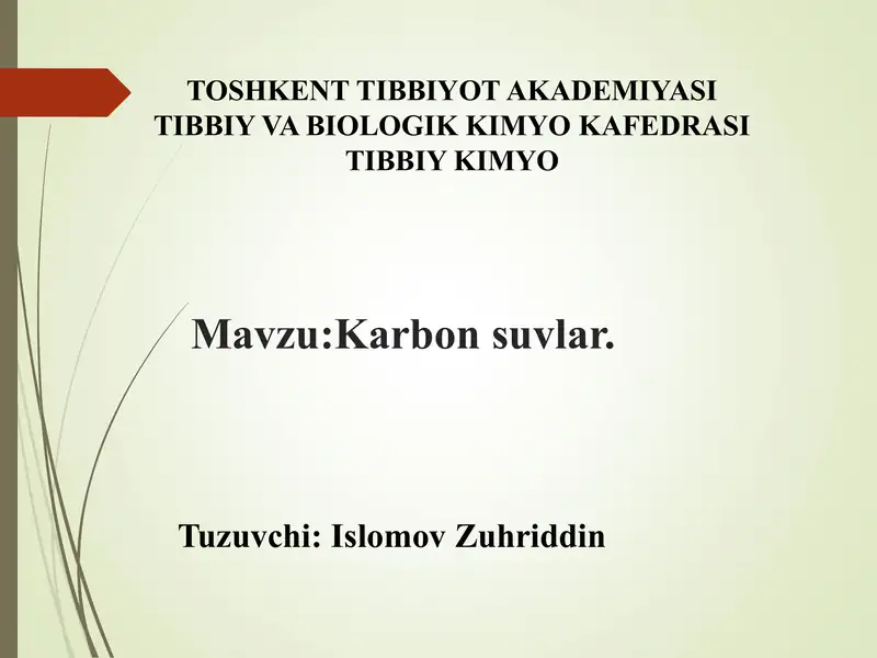 Karbon suvlar