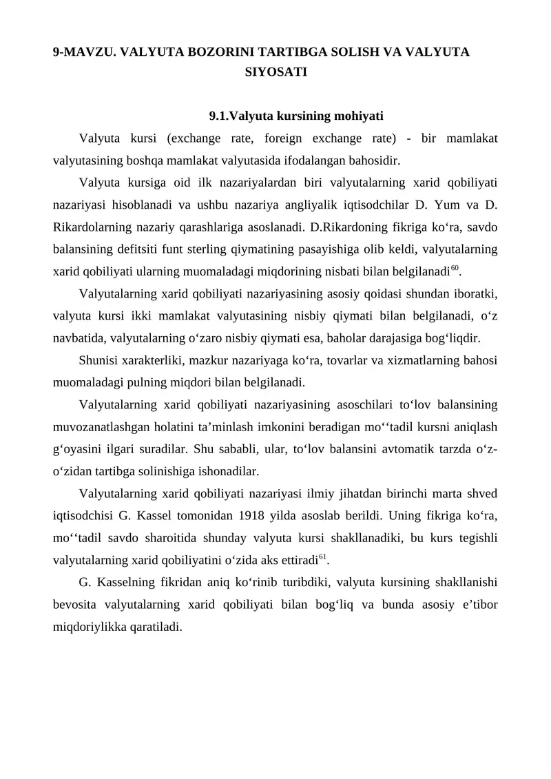 Valyuta kursi