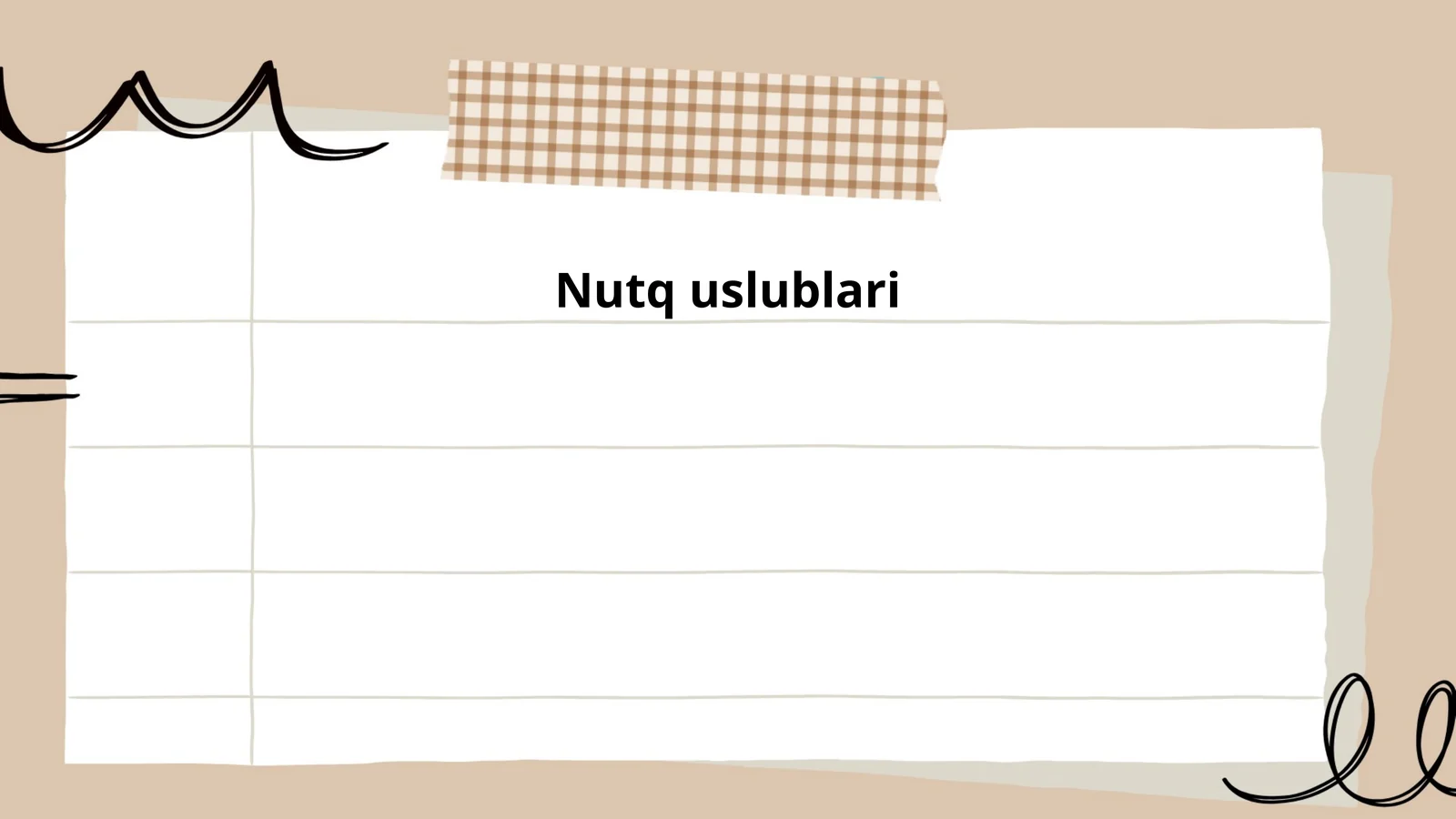 Nutq uslublari