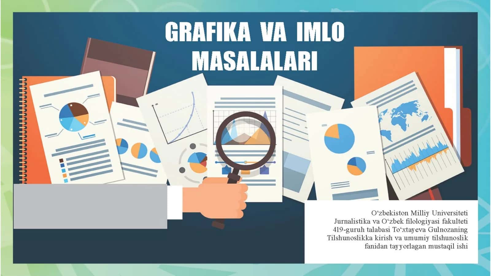 grafika va imlo masalalari